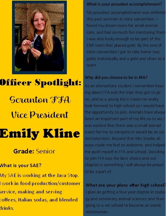 Emily Kline Officer Spotlight